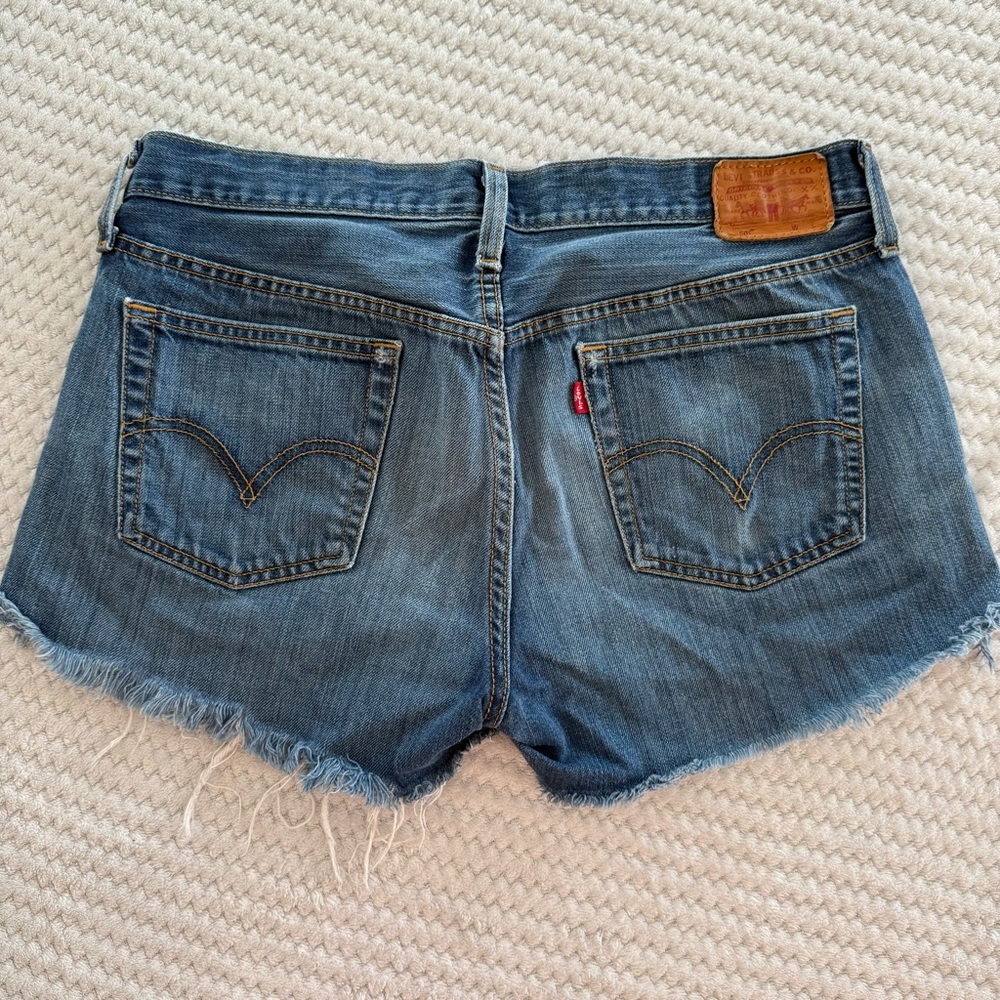 Vintage Levi’s 501 Blue Denim Women's Shorts